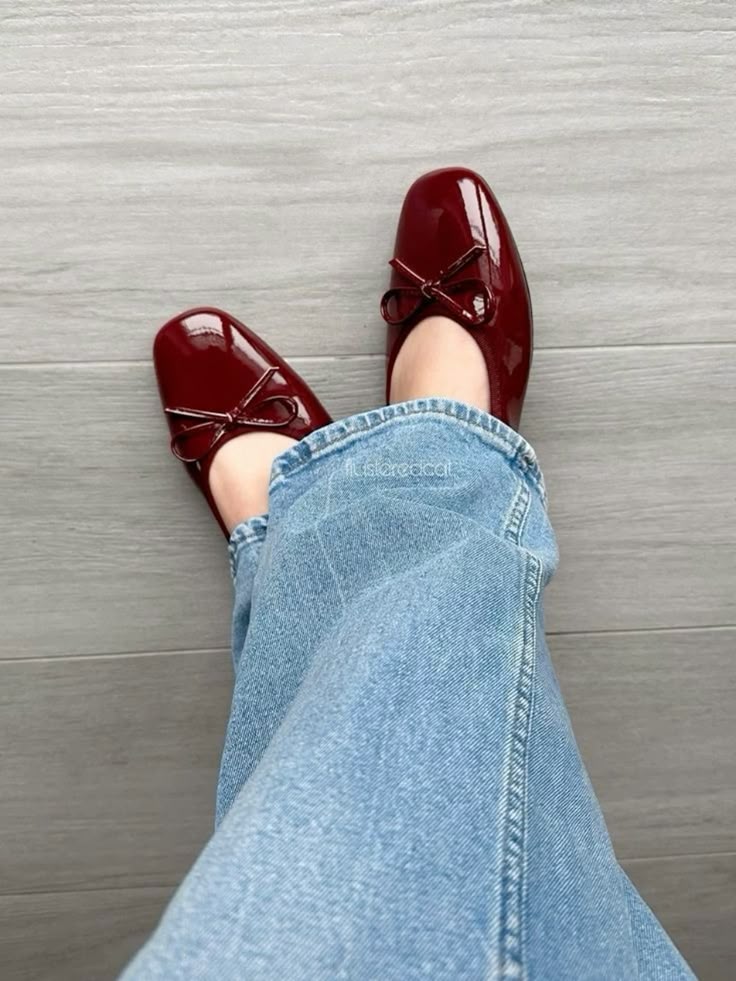 Cider Ballet Mary Jane Pumps{CHECK BEFORE PAY}FREE DELIVERY