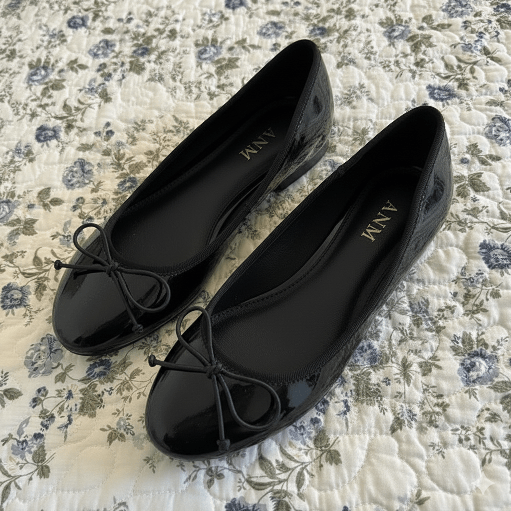 Cider Ballet Mary Jane Pumps black