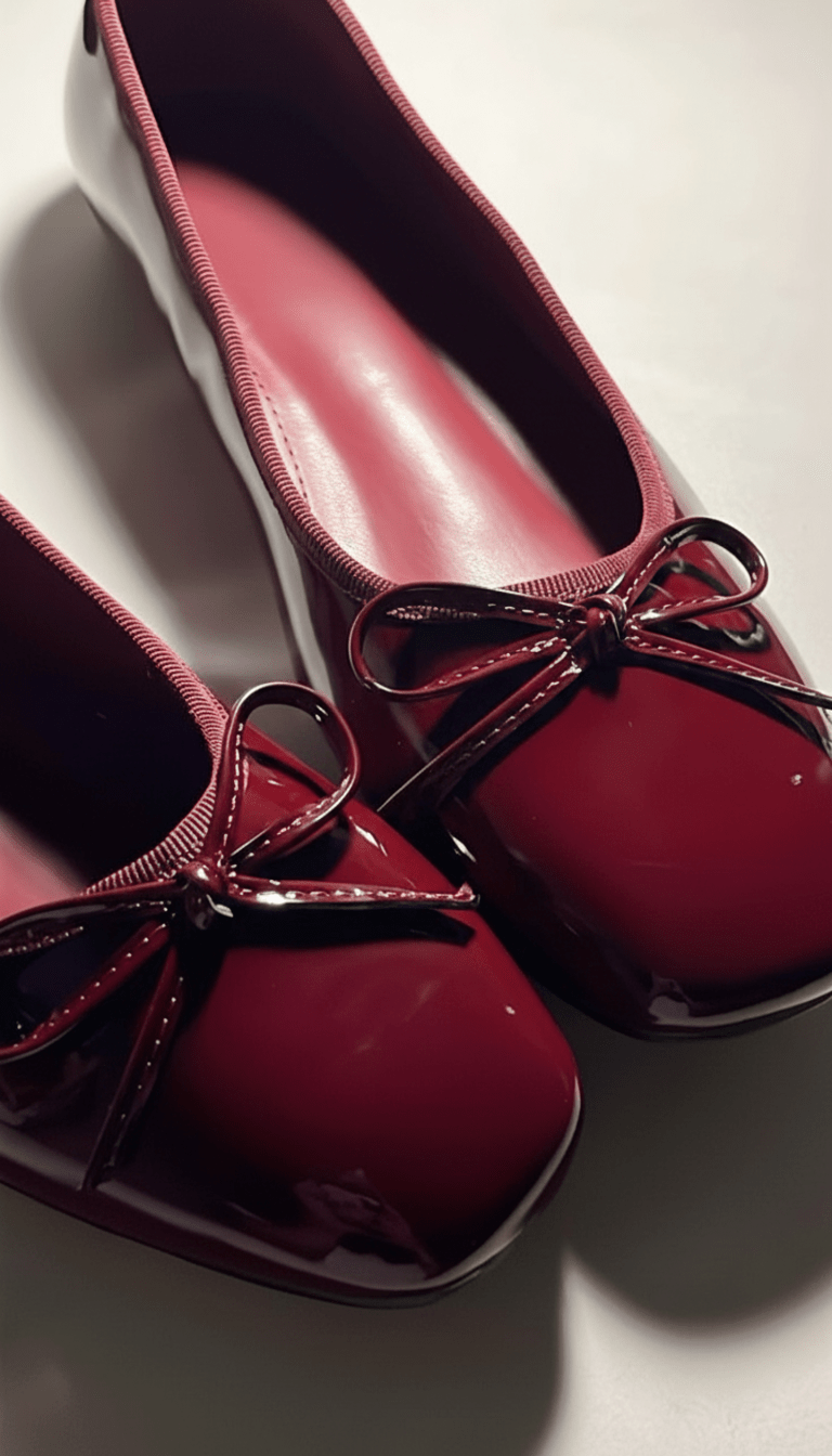 Cider Ballet Mary Jane Pumps{CHECK BEFORE PAY}FREE DELIVERY