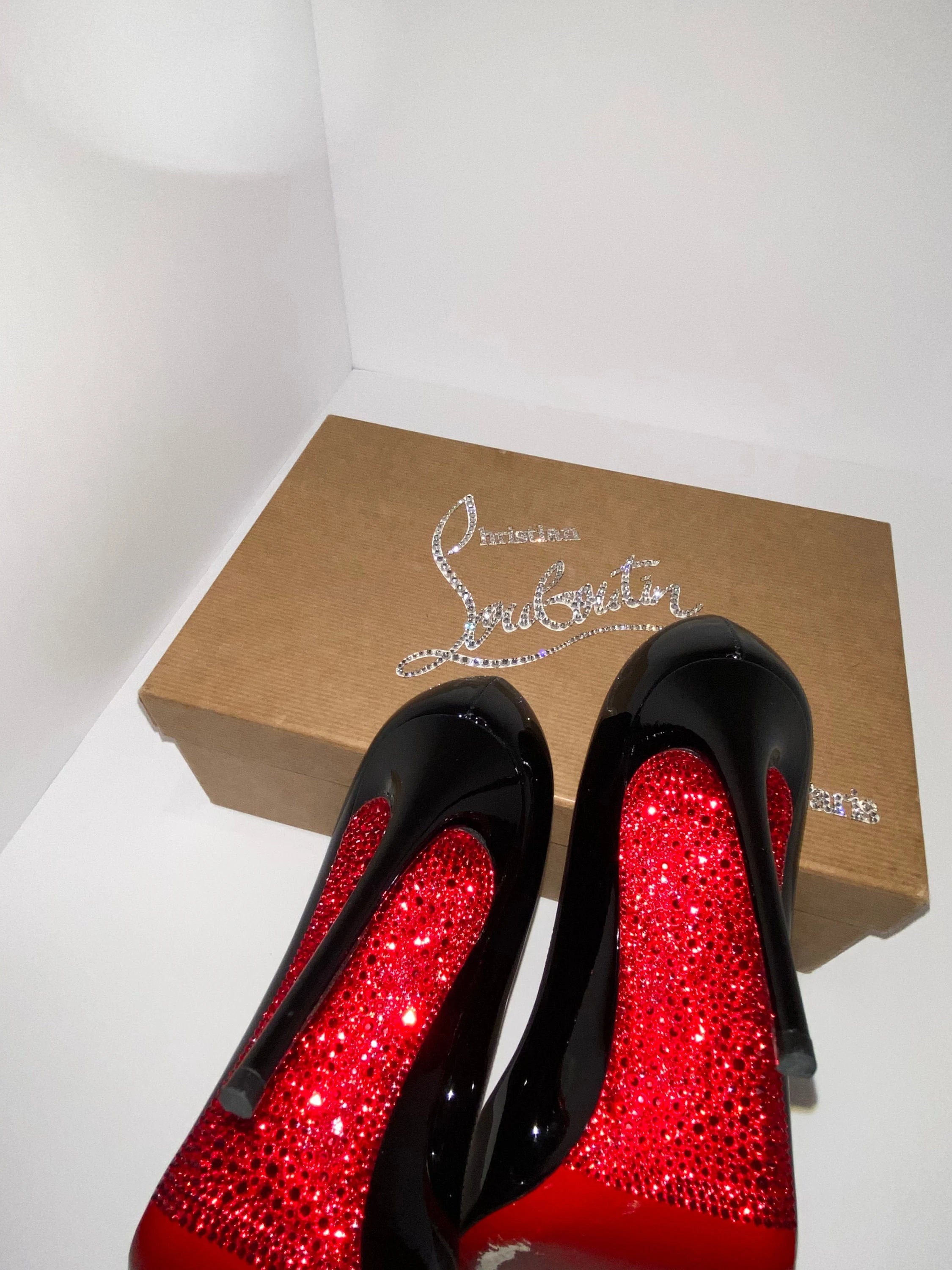 Louboutin Court Shoes-100mm (With Original Packaging)