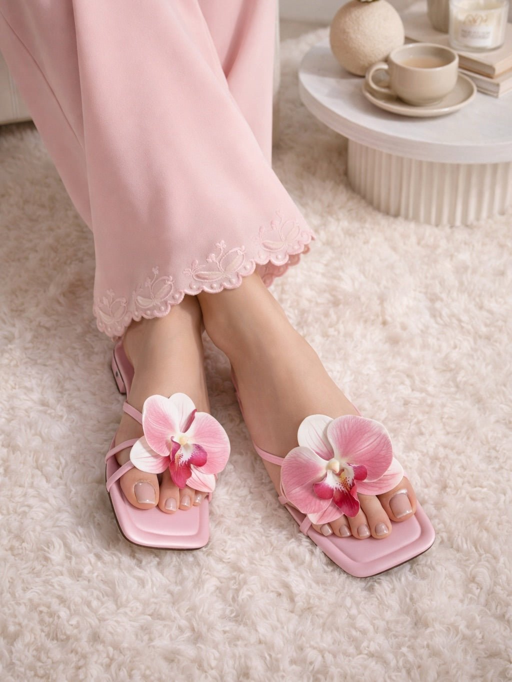 Orchid Pearl Slides ✨