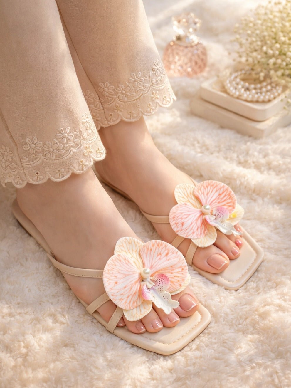Orchid Pearl Slides ✨