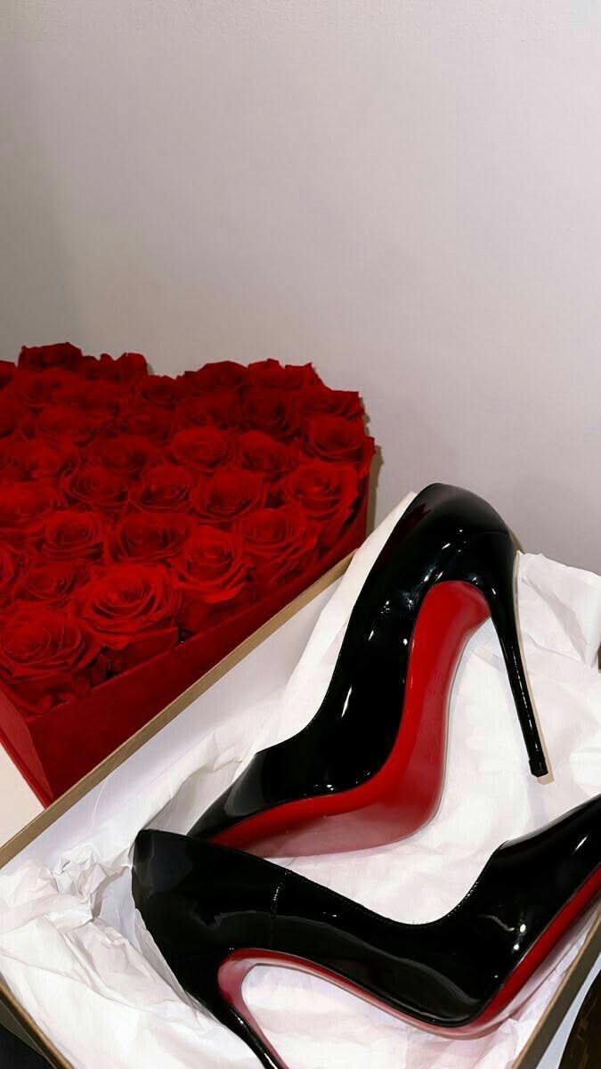 Louboutin Court Shoes-100mm (With Original Packaging)