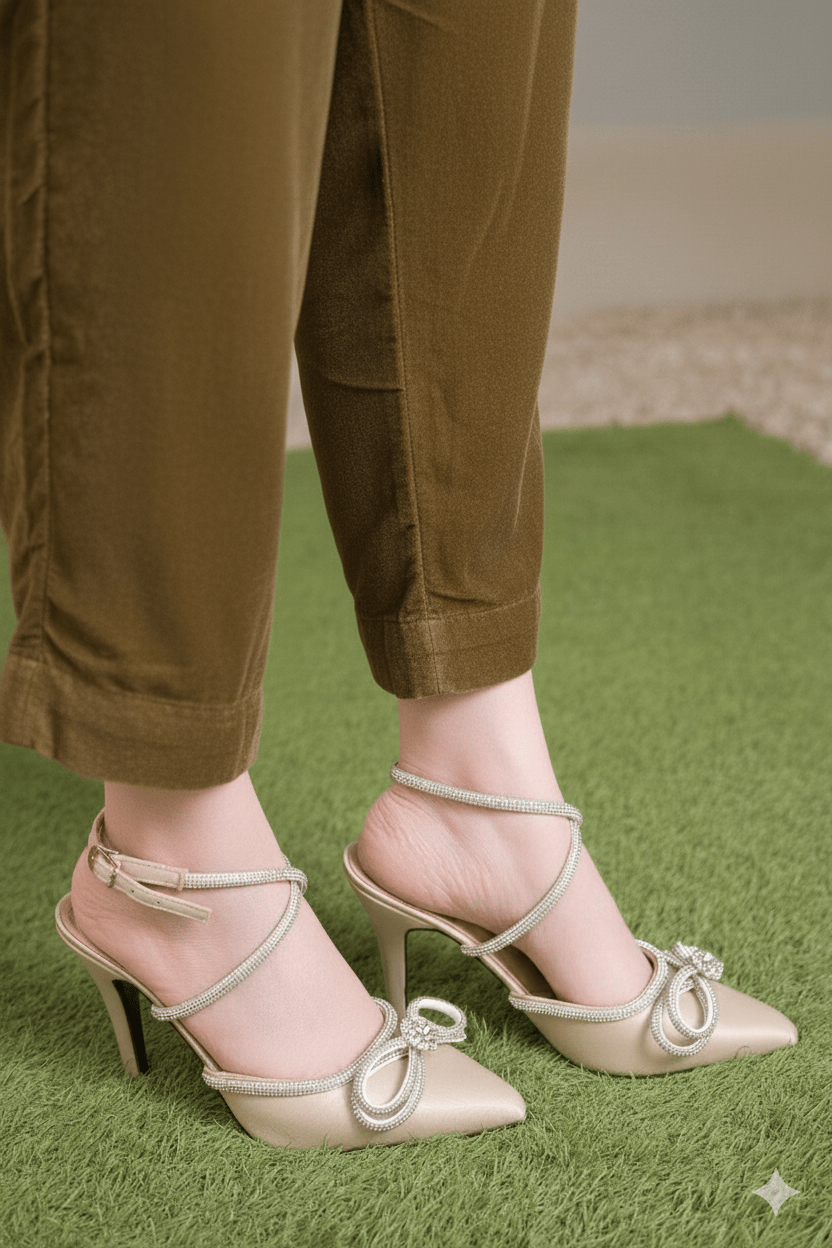 Stylish Celestia Strappy High Heels for Girls